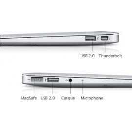 MacBook Air 11" Bi-core i5 à 1,6Ghz - 4Go RAM - SSD 128 Go - 2011- Argent